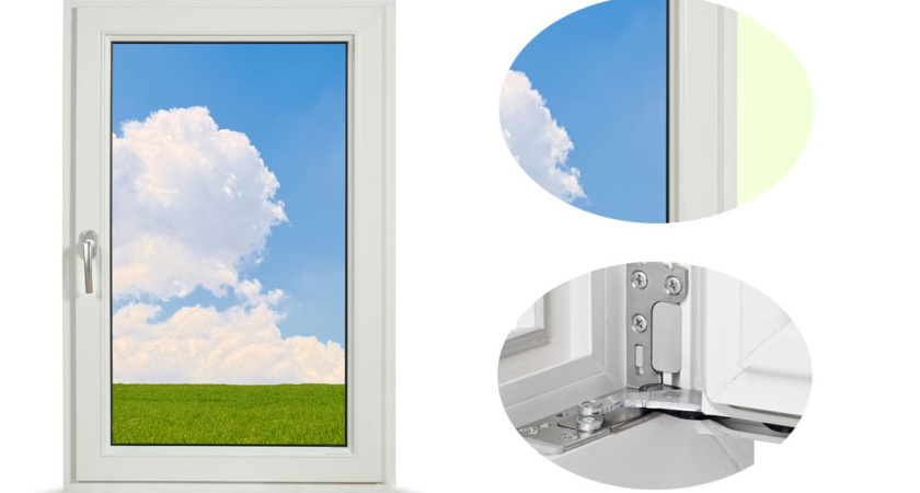 Пластиковые окна со скрытыми петлями