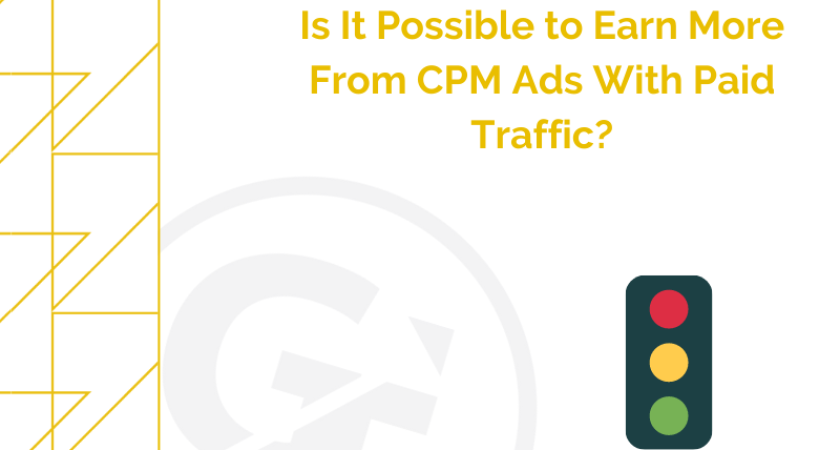 Можно ли заработать больше на рекламе CPM с платным трафиком?