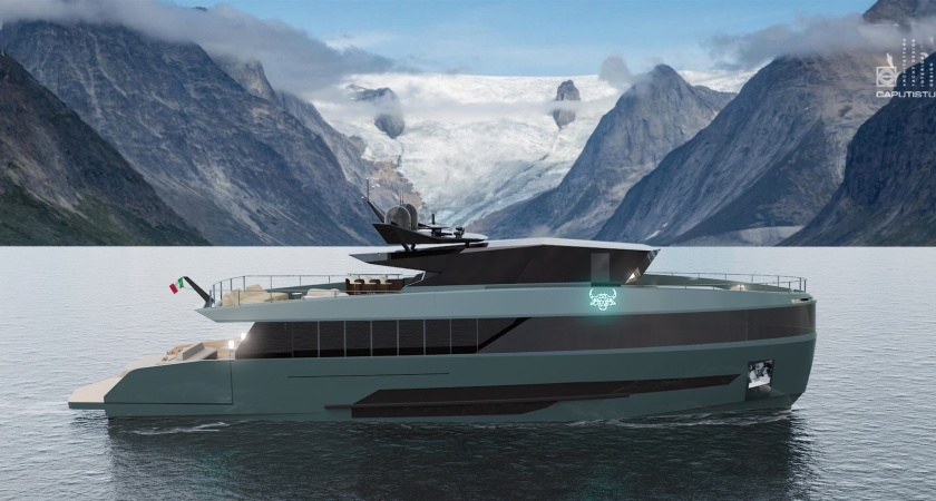 Морской Як: Итальянские Дизайнеры Презентуют Инновационный Эксплорер с Нескончаемыми Преимуществами