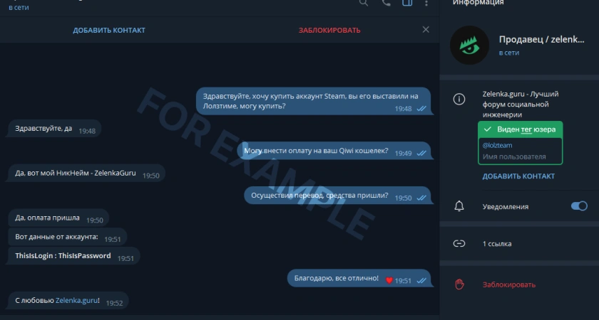 Полезные возможности: разоблачение сливов фото с форума Lolzteam