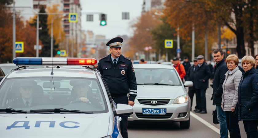 Полицейские Владивостока с сиреной довезли роженицу из Уссурийска до больницы