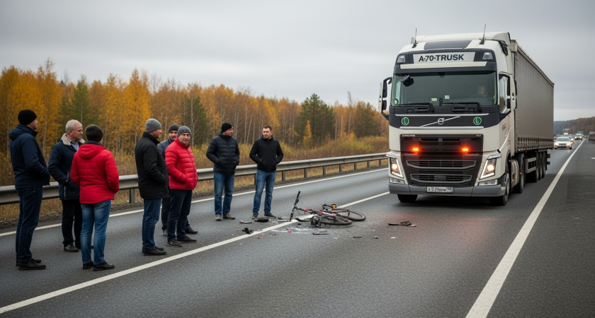 60-летний велосипедист погиб под Volvo на трассе Хабаровск-Владивосток: 59-й наезд в Приморье за год