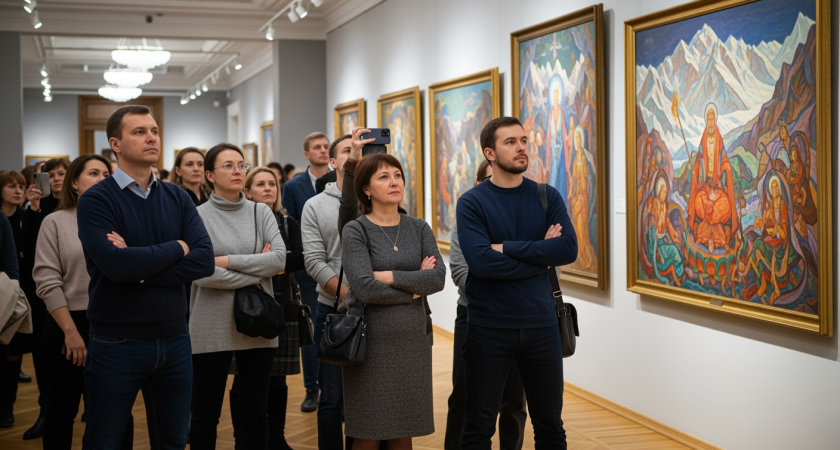 Шамбала и Пакт Рериха: во Владивосток привезли работы легендарного мистика и философа