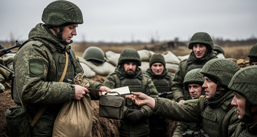 Таинственная черная сумка: фельдъегеря доставляют секретные документы под огнем, от которых зависит исход операций