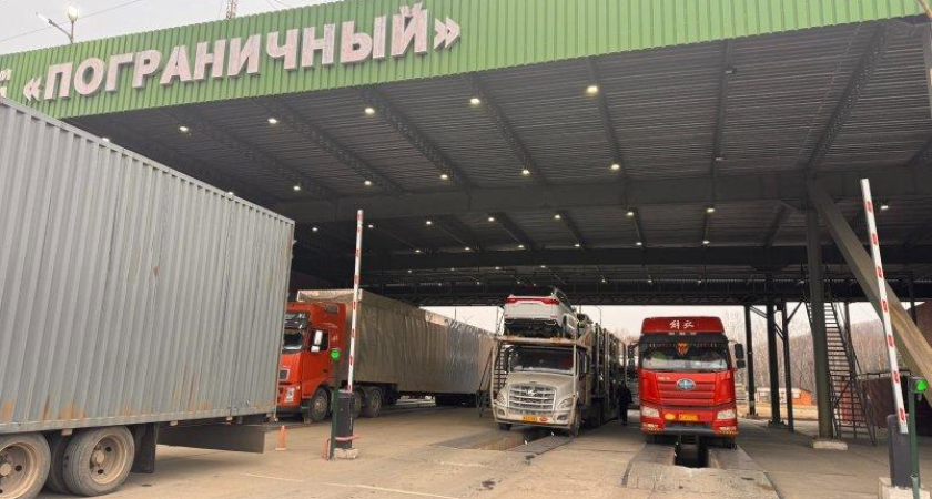 Доля большегрузов через МАПП «Пограничный» взлетела с 61% до 91,5% за месяц