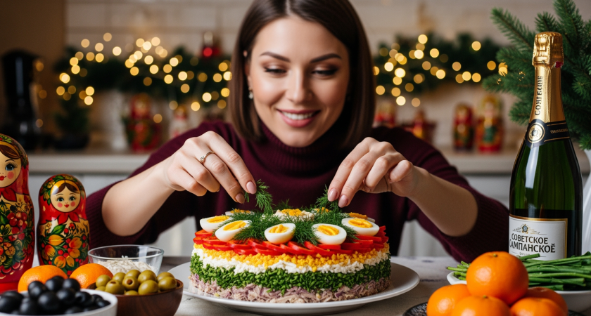 Известная телеведущая поделилась секретным рецептом праздничного салата, который по легенде привлекает достаток: способ закончить год с максимальной пользой.