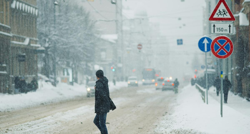 Циклон принесёт во Владивосток 15 см снега и парализует транспорт