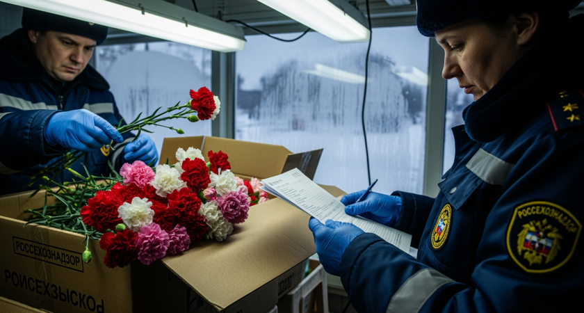 33 тысячи гвоздик из Китая уничтожат: трипс поразил партию в Приморье