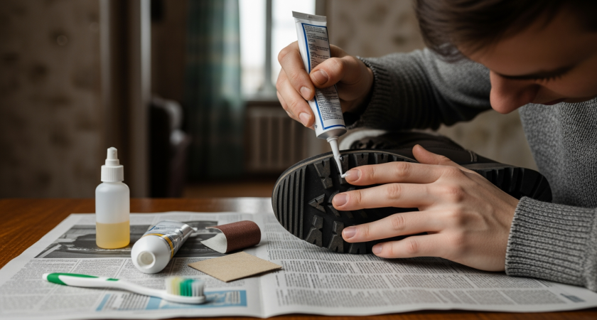 Одна капля на подошву - и скользкий лед больше не страшен: зимний лайфхак, который реально спасает