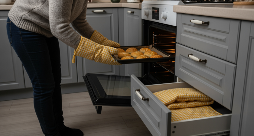 Для чего предназначен ящик под духовкой. Большинство об этом не знают