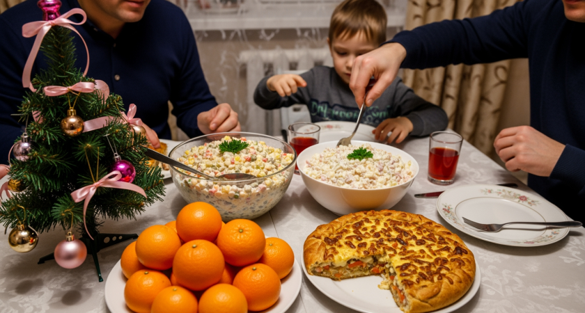 Новогоднее застолье 2026: праздничные рецепты для покровителя года — Красной Огненной Лошади