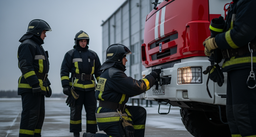 Владивосток закроет аэропорт на 2 часа для учений по тушению пожара