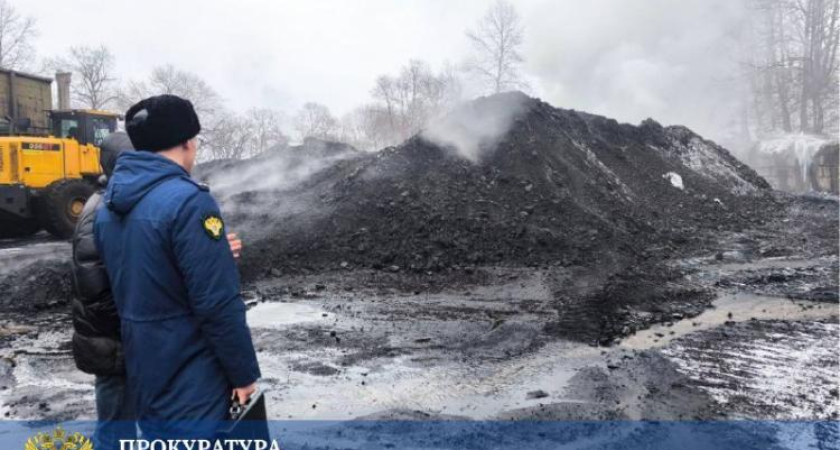 Пожар на угольном складе в Находке: прокуратура начала проверку безопасности