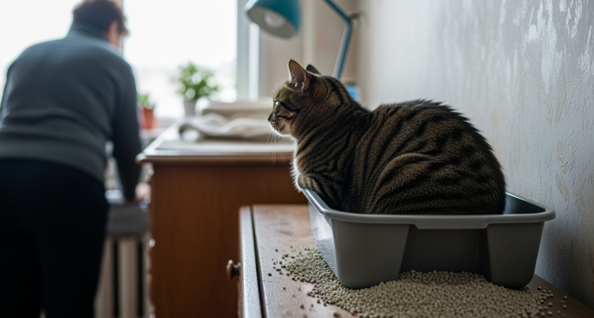 Простые вещества для лотка, которые убирают запах лучше дорогих наполнителей