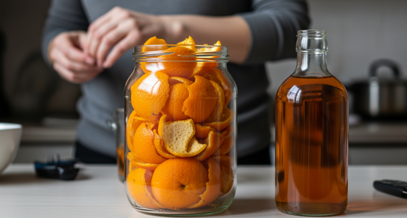 Апельсиновые корки с уксусом — зимний секрет чистоты, который я уже не скрываю от подруг