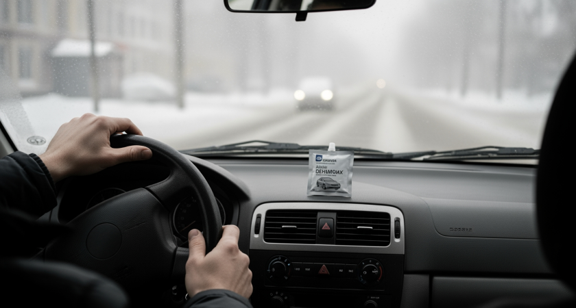 Запотевание стекол больше не проблема: положите волшебный пакетик и забудьте о неудобствах на весь сезон