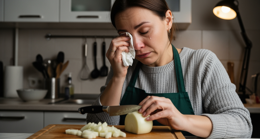 Слёзы на кухне больше не появятся: секретный способ нарезки лука, который знают опытные повара