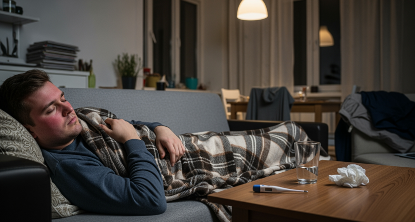 Грипп бьёт быстрее: температура до 39 градусов против лёгкого течения ОРВИ