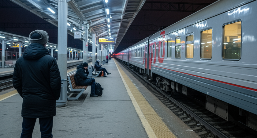 Соседка по купе в лёгком платье создала хаос в поезде. Раздевается — беда множится