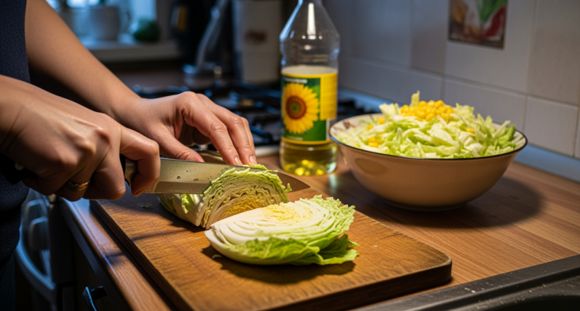 Хрустящий салат с пекинской капустой: рецепт, который хочется повторять каждый день