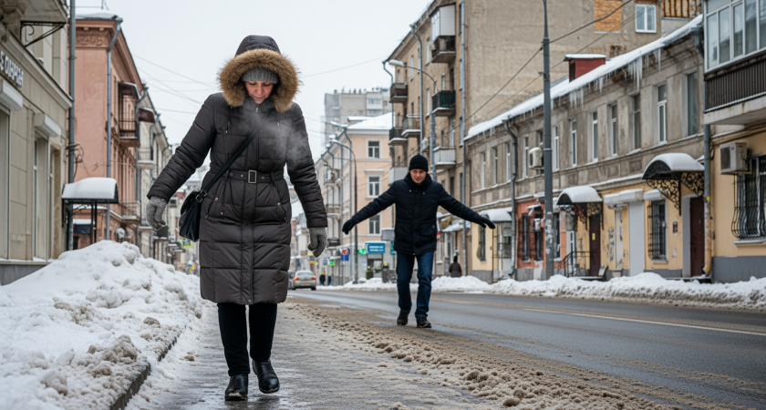 Один лайфхак на подошву - и лёд больше не враг: простой способ ходить уверенно зимой