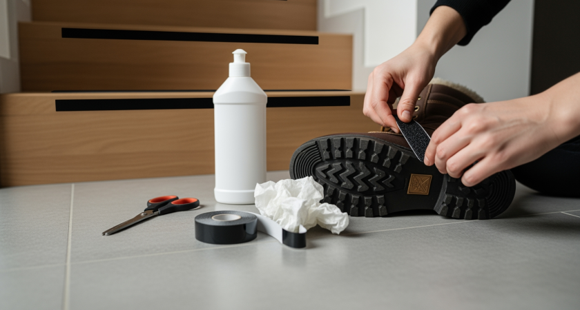 Противогололёдная подошва своими руками: дедовский лайфхак, который спасает за четверть часа