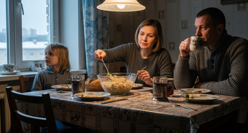 Салат «Чистая тарелка» - 4 продукта и никаких хлопот, гости съедят за минуту