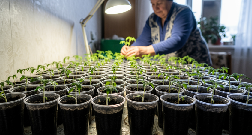 Японский способ выращивания огурцов изменил мой урожай: рассада растет мощнее, чем я ожидал