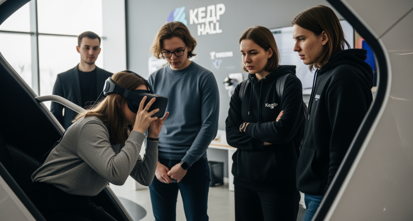 Студенты ВВГУ создали VR-аттракцион: полёт на икране из «Аватара» в реальности