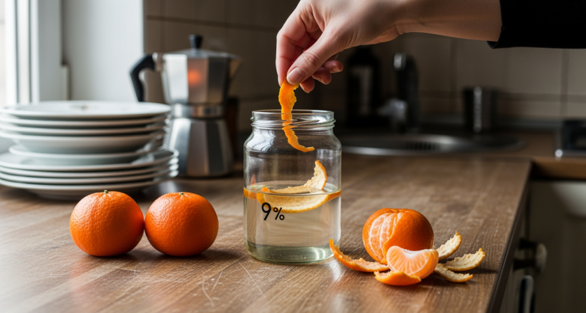 Апельсиновые корки и спирт - простой способ, который избавляет мою кухню от запахов на весь месяц