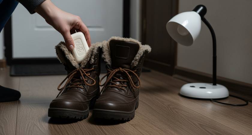 Простой совет от моей бабушки: почему я оставляю мыло в обуви каждую зиму после прогулок