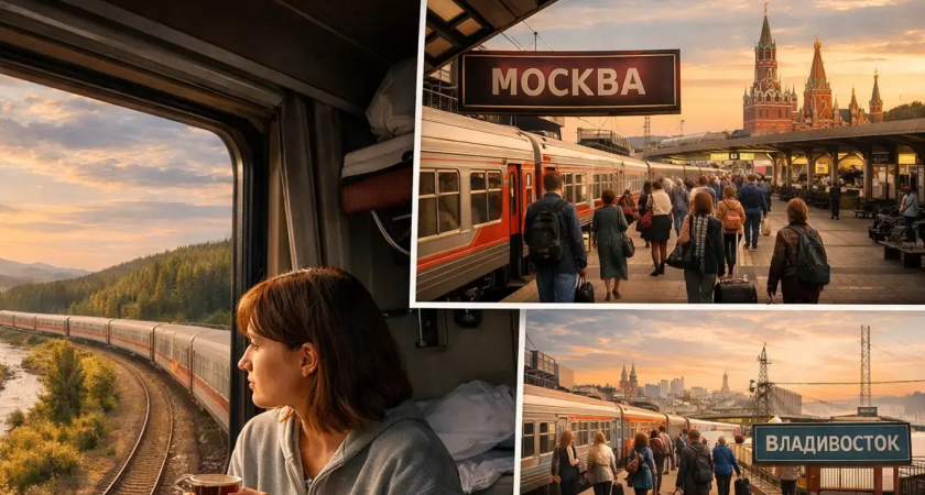 7 дней на рельсах: легендарный маршрут Москва — Владивосток покоряет 9288 км вопреки скоростной эпохе
