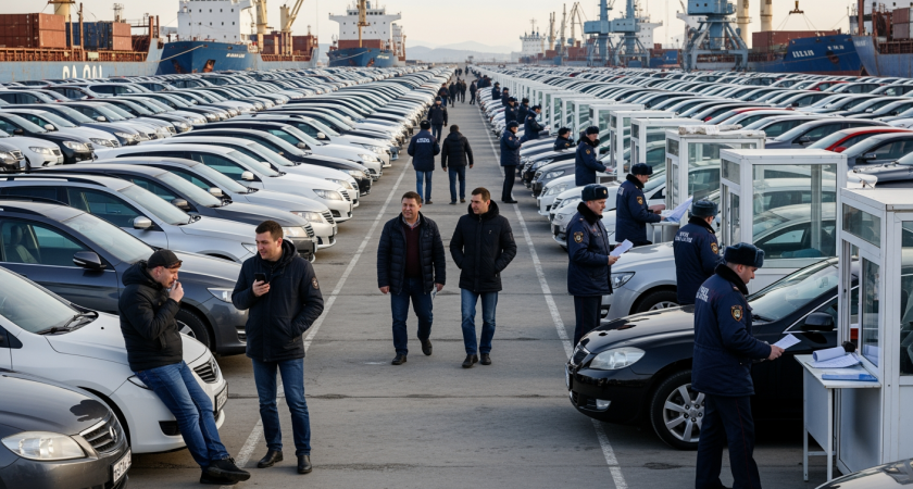 Владивостокская таможня побила рекорд: 347 436 иномарок оформлено за год — на 28% больше прошлогоднего показателя
