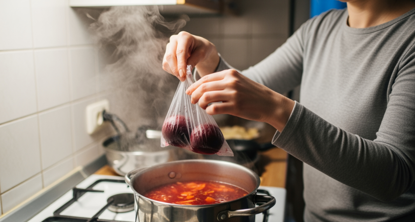 Этот способ варки свеклы в пакете экономит 25 минут: секрет, который перевернул мое представление о готовке