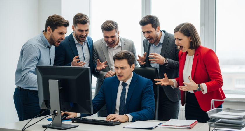 Медленное разрушение: распознайте 7 тревожных сигналов, когда коллектив превращается в ядовитую среду