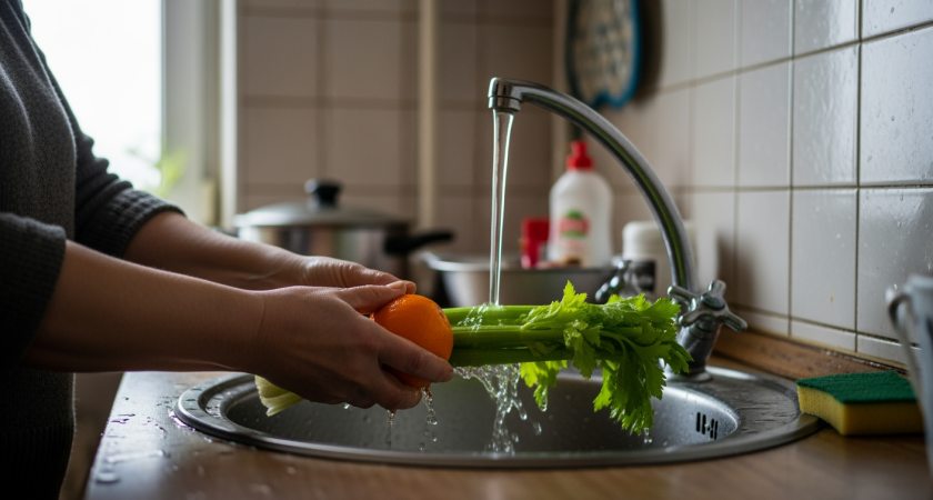 Простой трюк с мытьем еды защитит вашу семью от опасных паразитов в повседневных продуктах