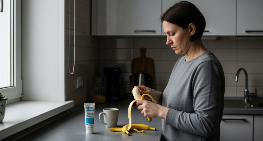 Старый дедовский трюк с банановой кожурой и щепоткой соли спасает меня каждую зиму своей простотой