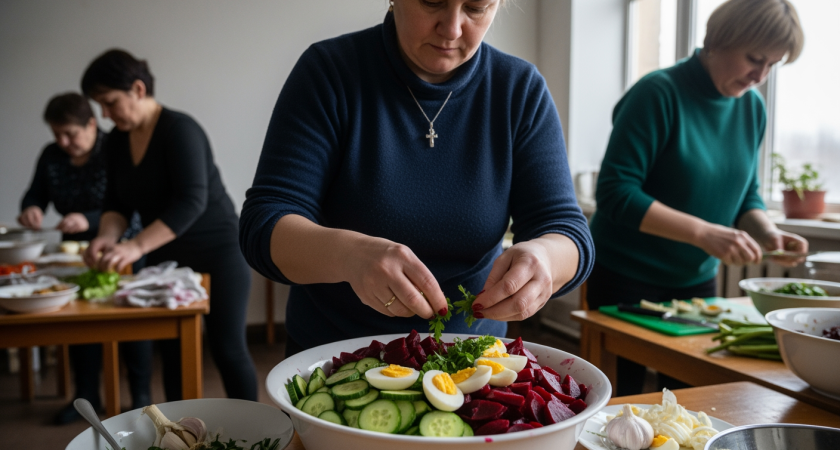 Старинный рецепт салата из свеклы с яйцами заставил гостей просить добавки и выпытывать мой маленький секрет