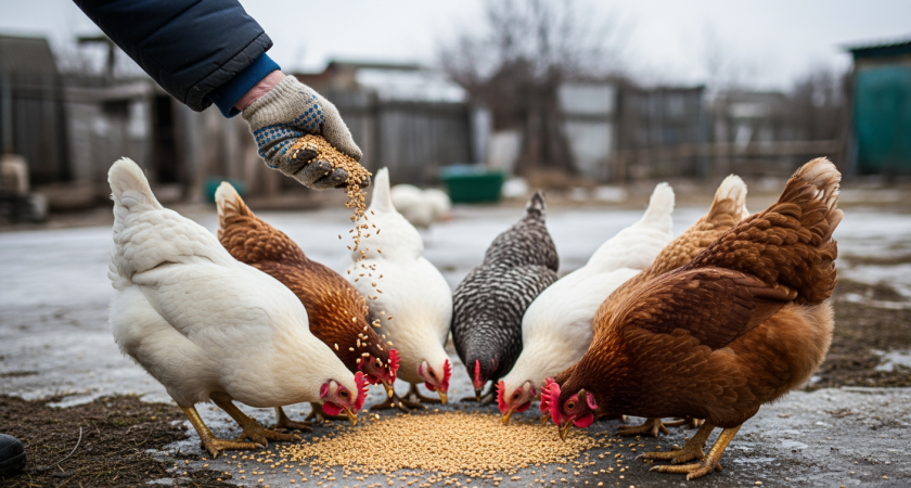 Старинный деревенский секрет для зимней яйценоскости: одна добавка в корм и куры несутся как летом
