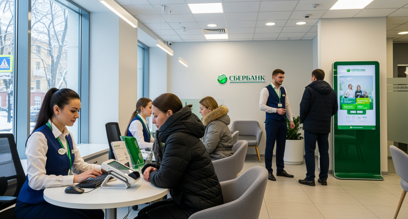 Сбер открыл в центре Находки обновленный офис с беспроводными терминалами и полным спектром услуг