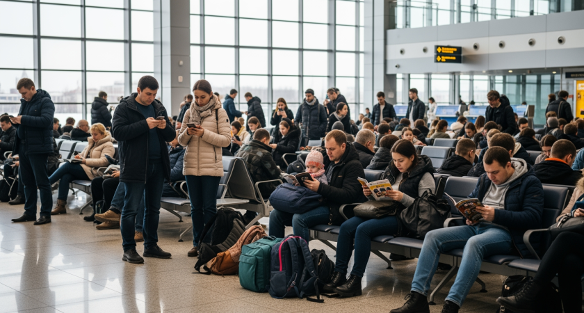 Более 300 пассажиров Аэрофлота застряли на 9 часов во Владивостоке по пути в Москву