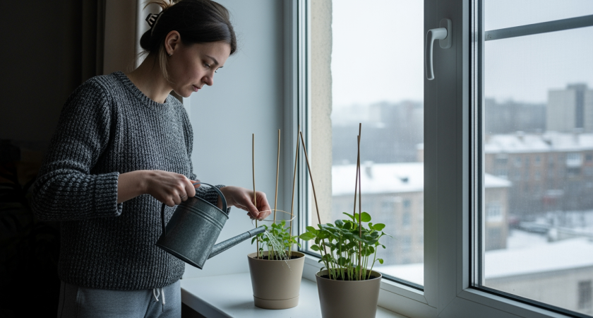 Вытянутая рассада помидоров больше не проблема — три простых приема дачников со стажем для крепкой и здоровой рассады