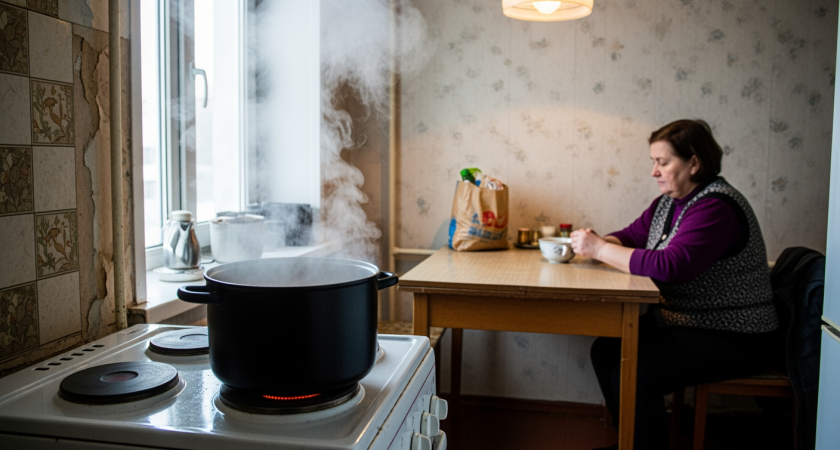 Самодельная печка по старинному рецепту обогревает помещение в два раза быстрее и стоит копейки