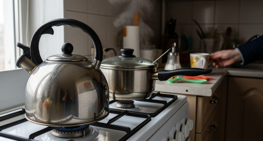 Забудьте про химию из магазина: всего 1 фрукт вернет чайнику первозданный блеск без единого пятнышка
