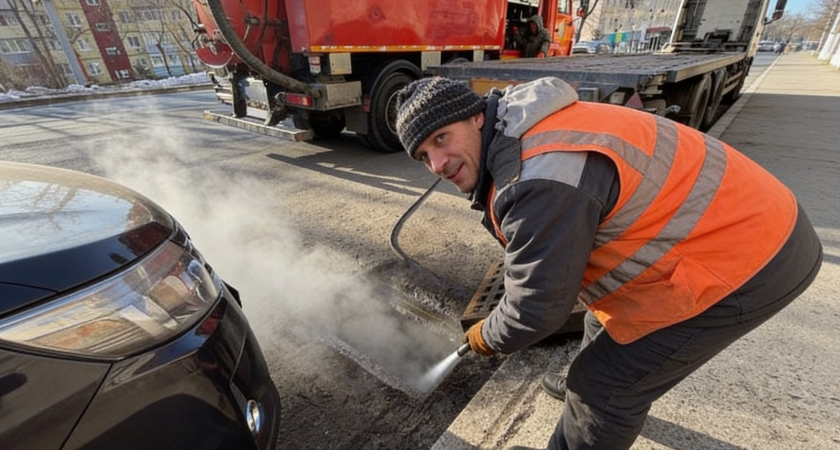 Масштабная чистка города: 1700 метров ливневок промыли во Владивостоке на 10 улицах с начала года