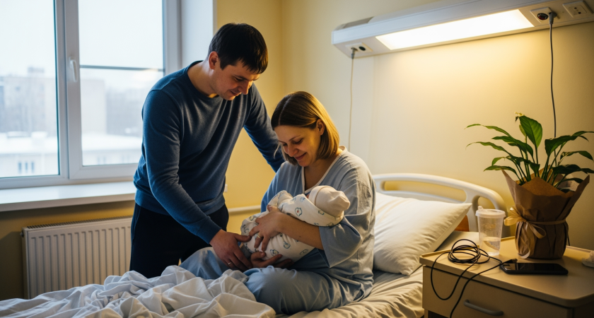 Рекорд недели: в Приморье родился богатырь весом 4,8 кг, а одна семья встретила двойню мальчиков