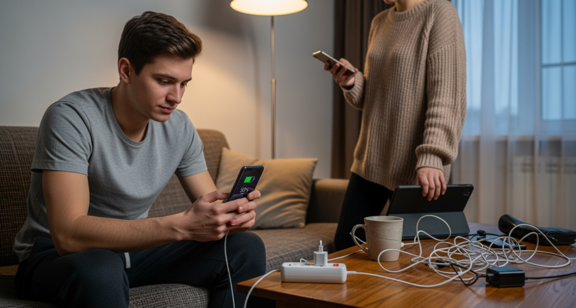 Вредные привычки при зарядке телефона, из-за которых ваш гаджет стареет быстрее, чем должен