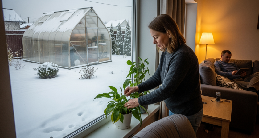 Китайская хитрость для теплицы, которую я повторил и теперь собираю урожай даже когда за окном лютует зима