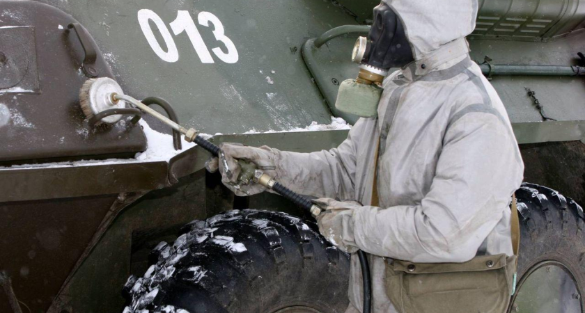 Военные химики ВВО блокировали утечку отравляющих веществ при ликвидации техногенной катастрофы в Приморье