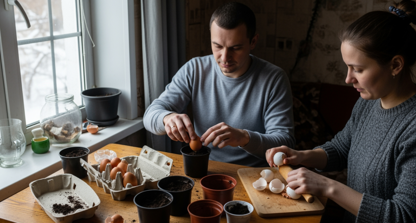 Секрет опытных дачников: простой трюк с яйцом в лунке заставляет овощи плодоносить без остановки весь сезон